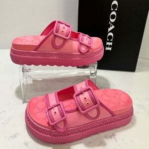 Coach Lainey Sandals in Flower Pink